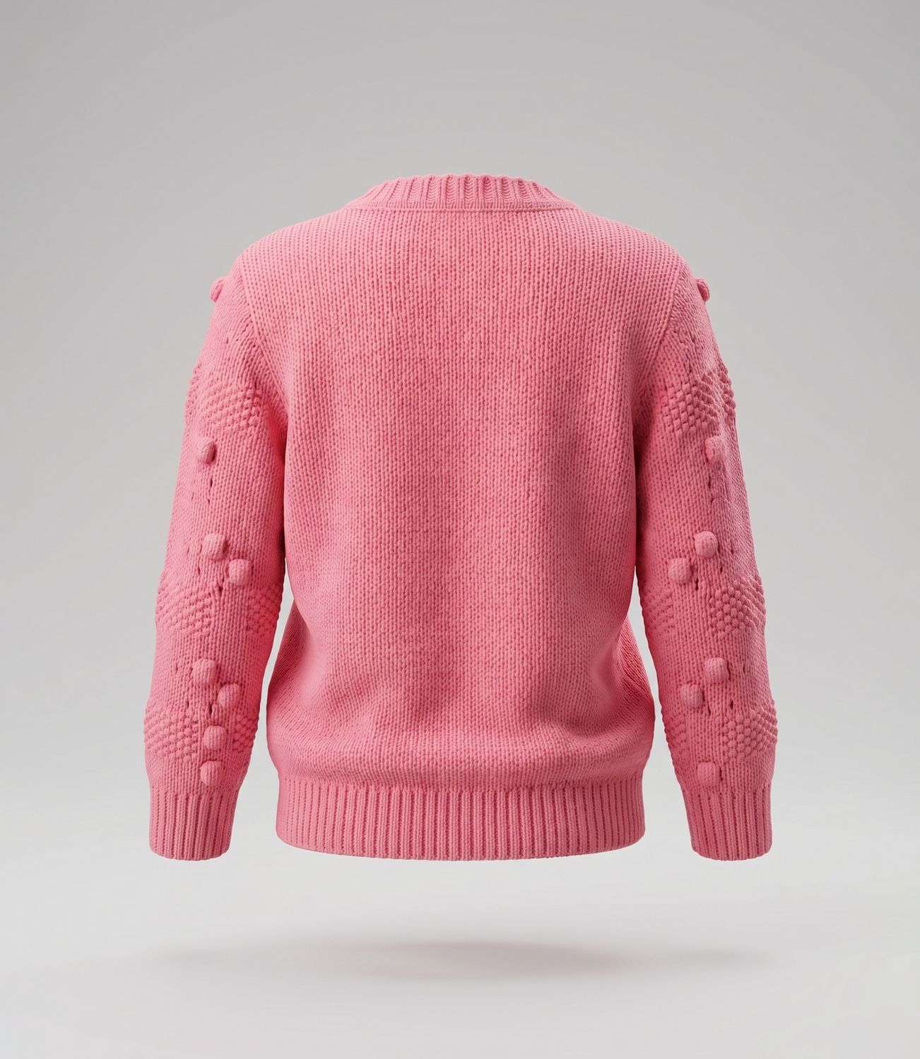 Chaleco bebé cardigan  L12061270178 coral Limonada-2