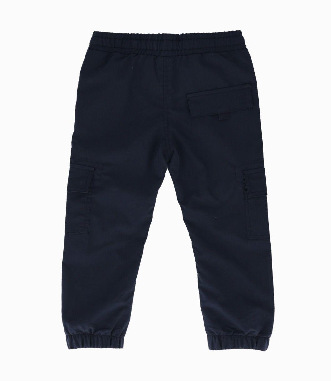 Pantalón niño jogger azul marino Black and Blue-1