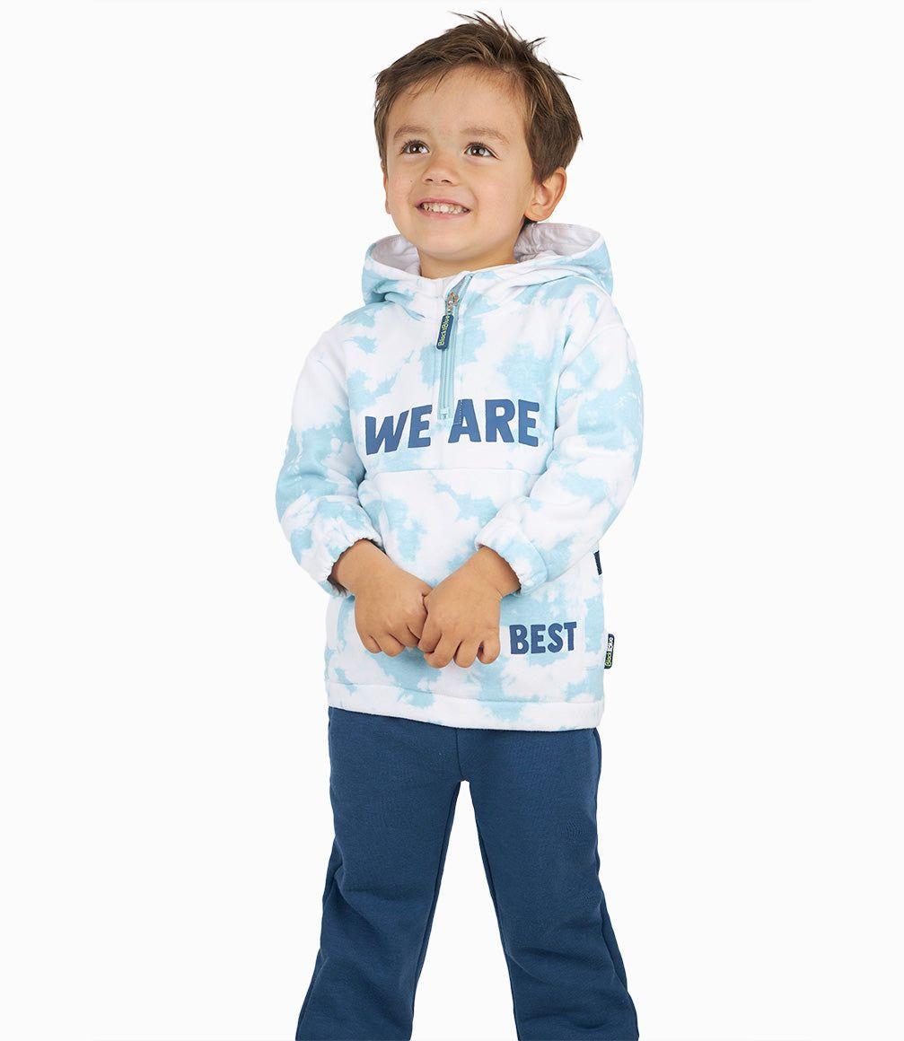 Buzo Bebé Niño Tie Dye Menta-2