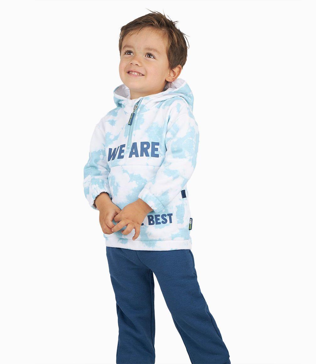 Buzo Bebé Niño Tie Dye Menta-9
