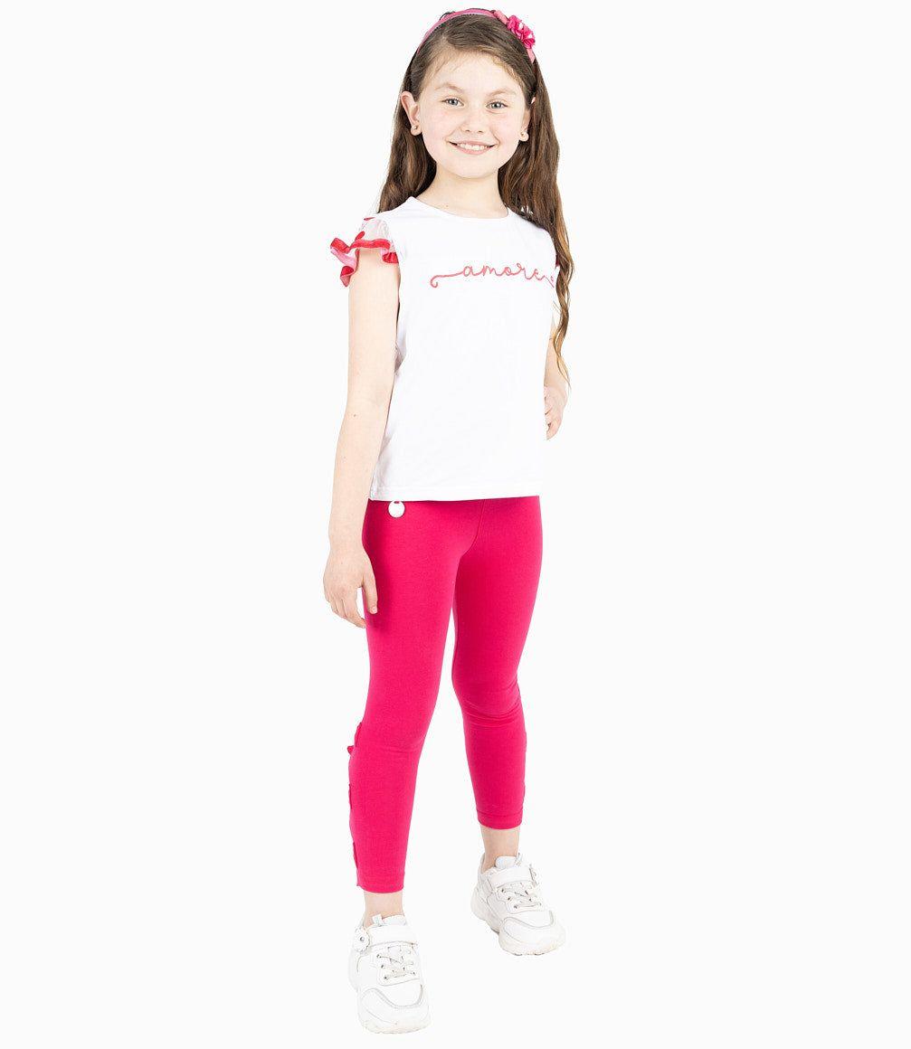 Calza Niña Con Lazos-0