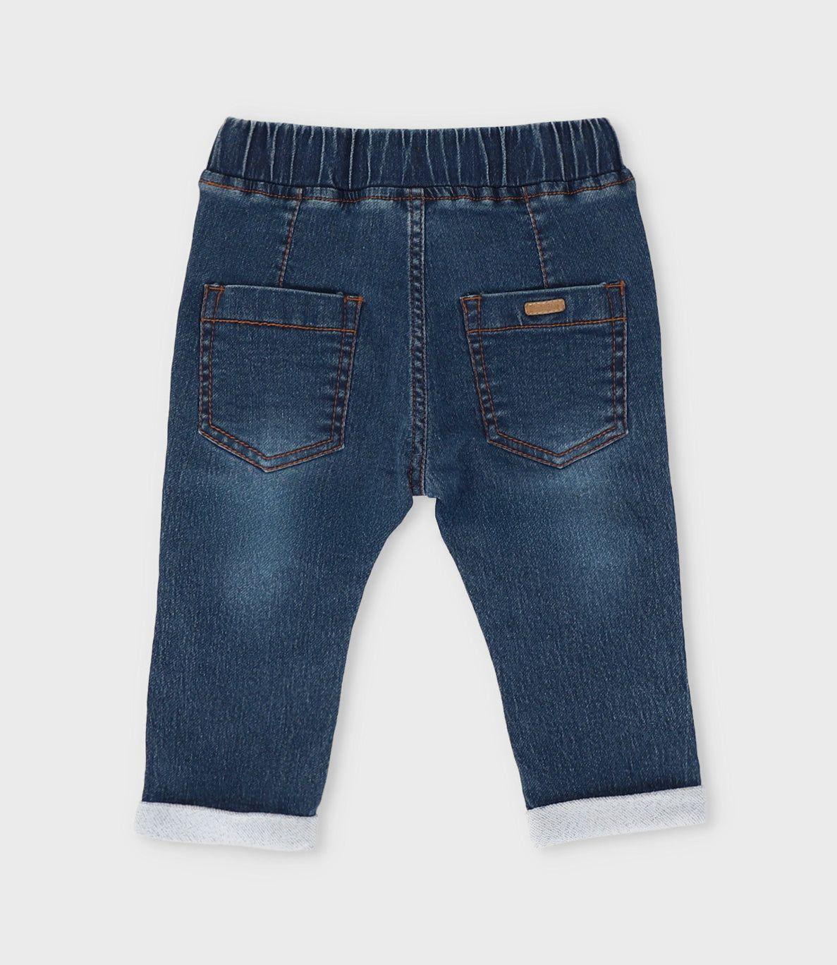 Jeans bebé baggy azul Black and Blue-2