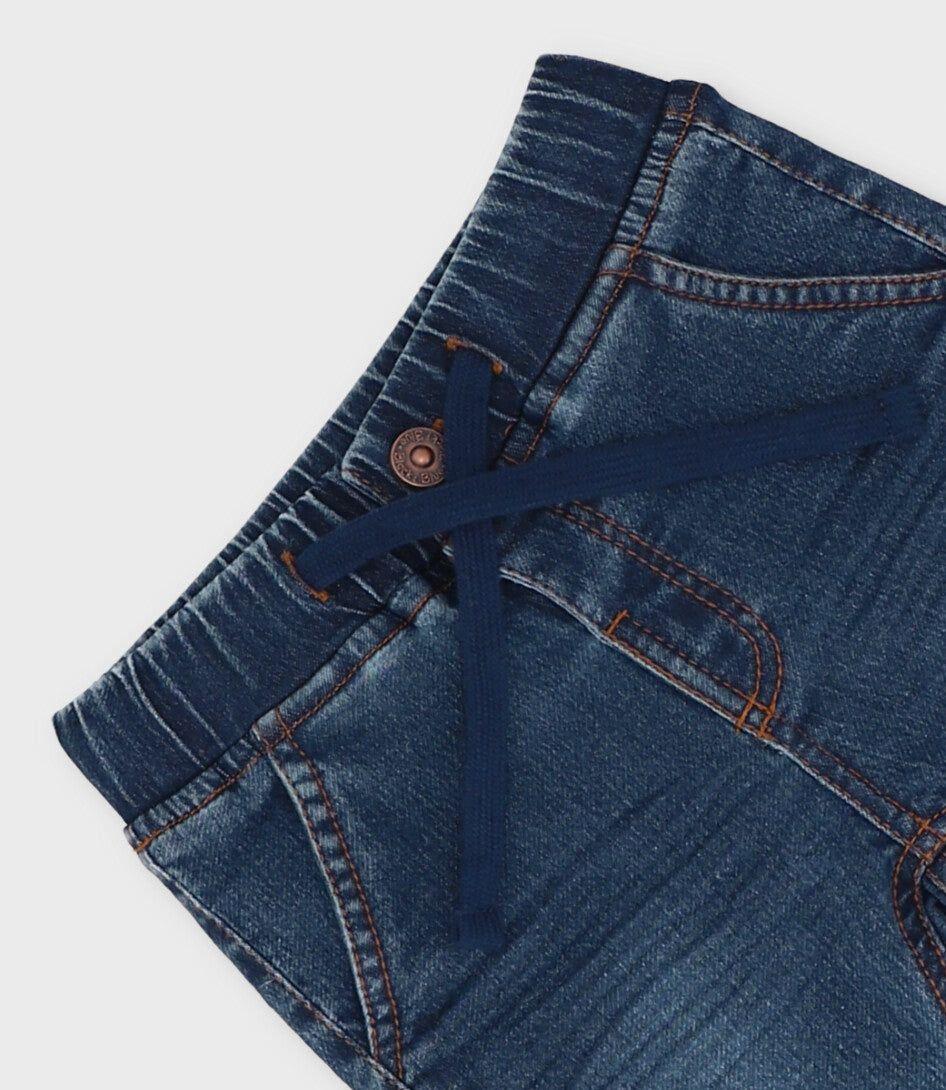 Jeans bebé baggy azul Black and Blue-3