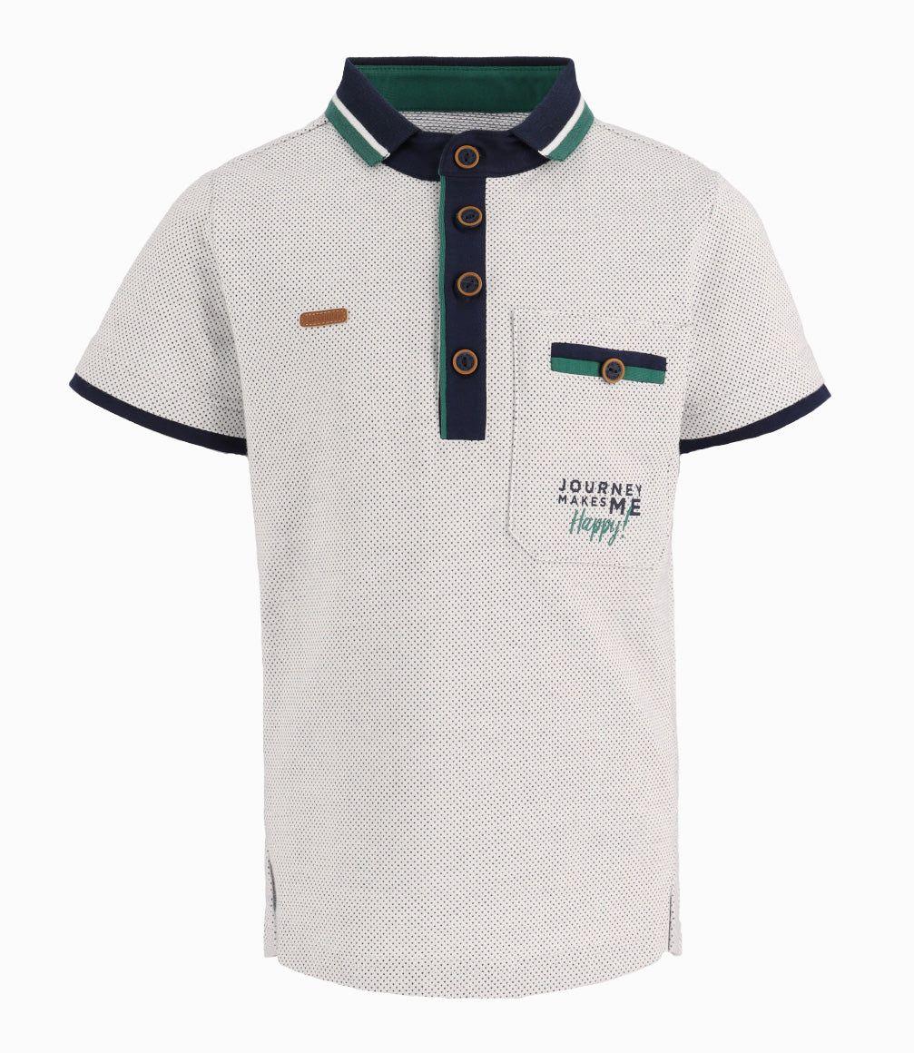 Polera Niño De Ocasión Blanco-4