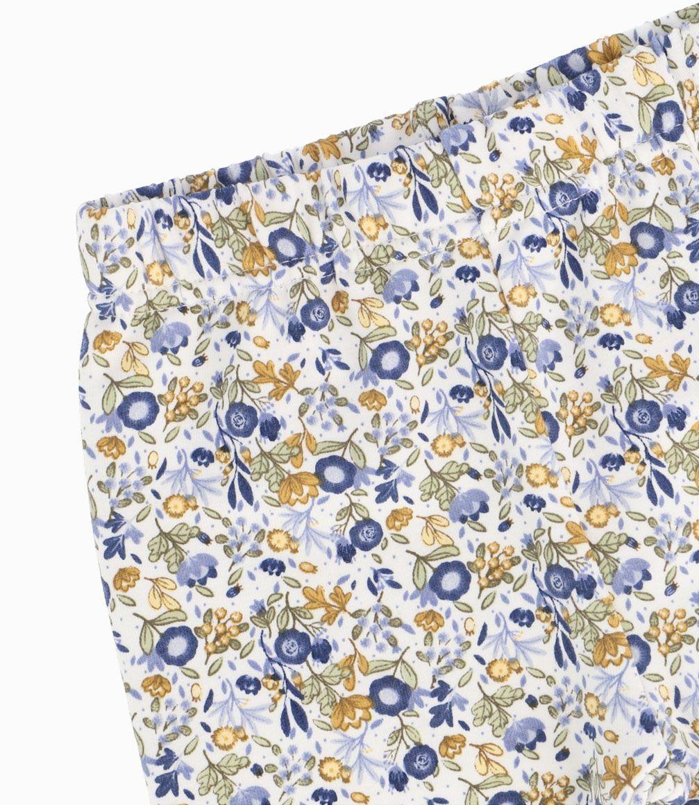 Conjunto Buzo Floreado Recién Nacida Algodón Crudo Limonada-2