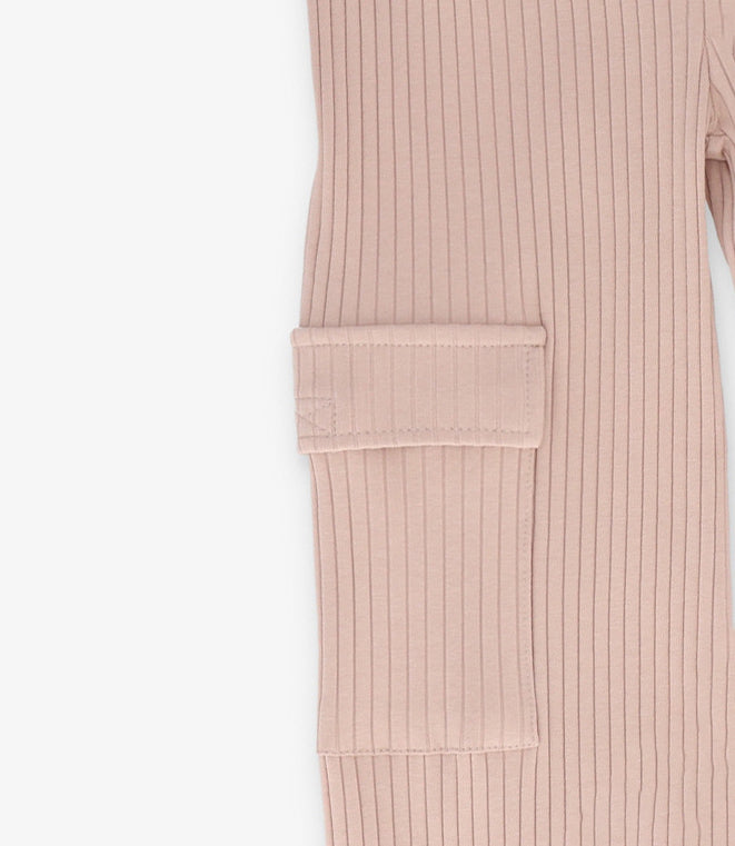 Calza niña acampanadas beige Limonada-2