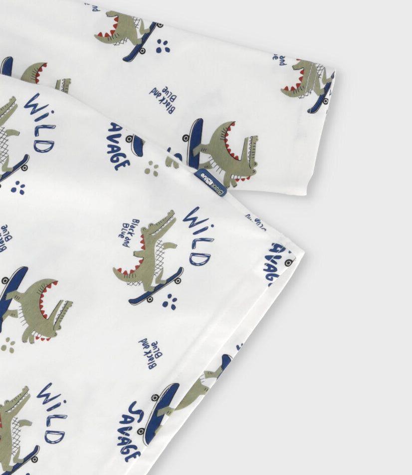 Polera manga larga niño wild crudo Black and Blue-2