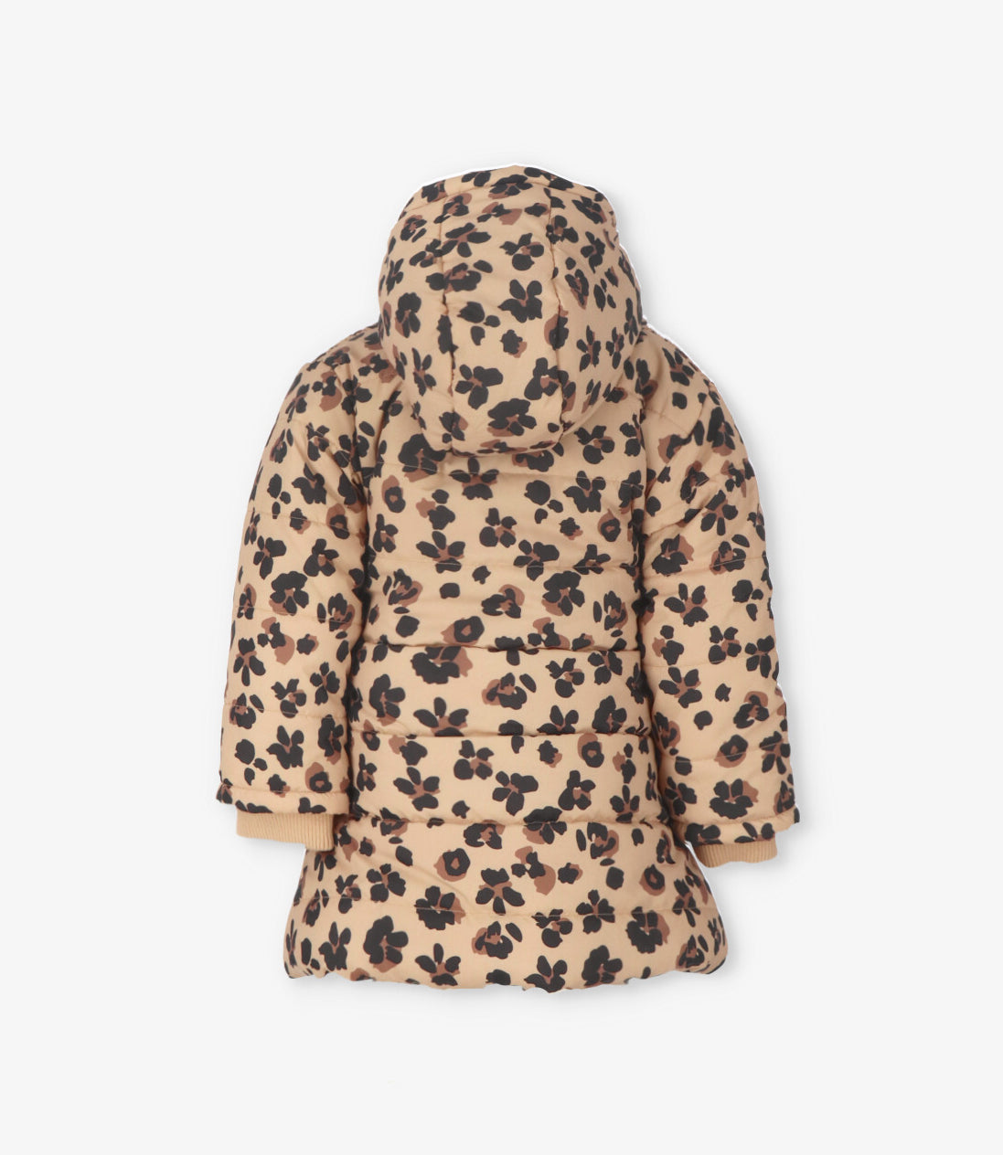 Parka bebé animal print beige Limonada-2