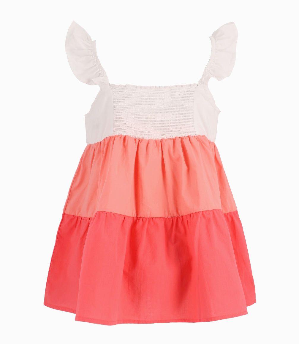 Polera Niña Con Vuelos Rosado-3