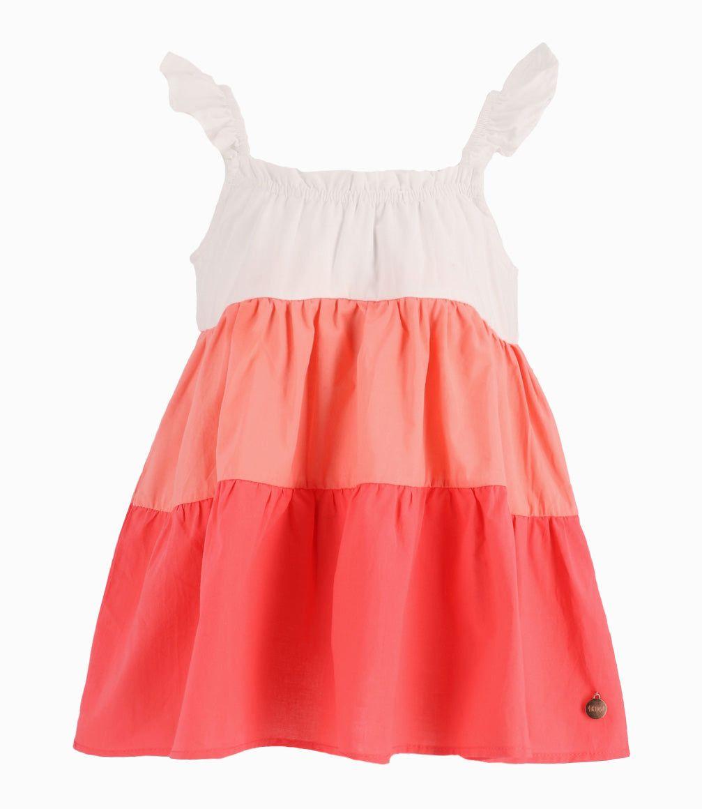 Polera Niña Con Vuelos Rosado-4