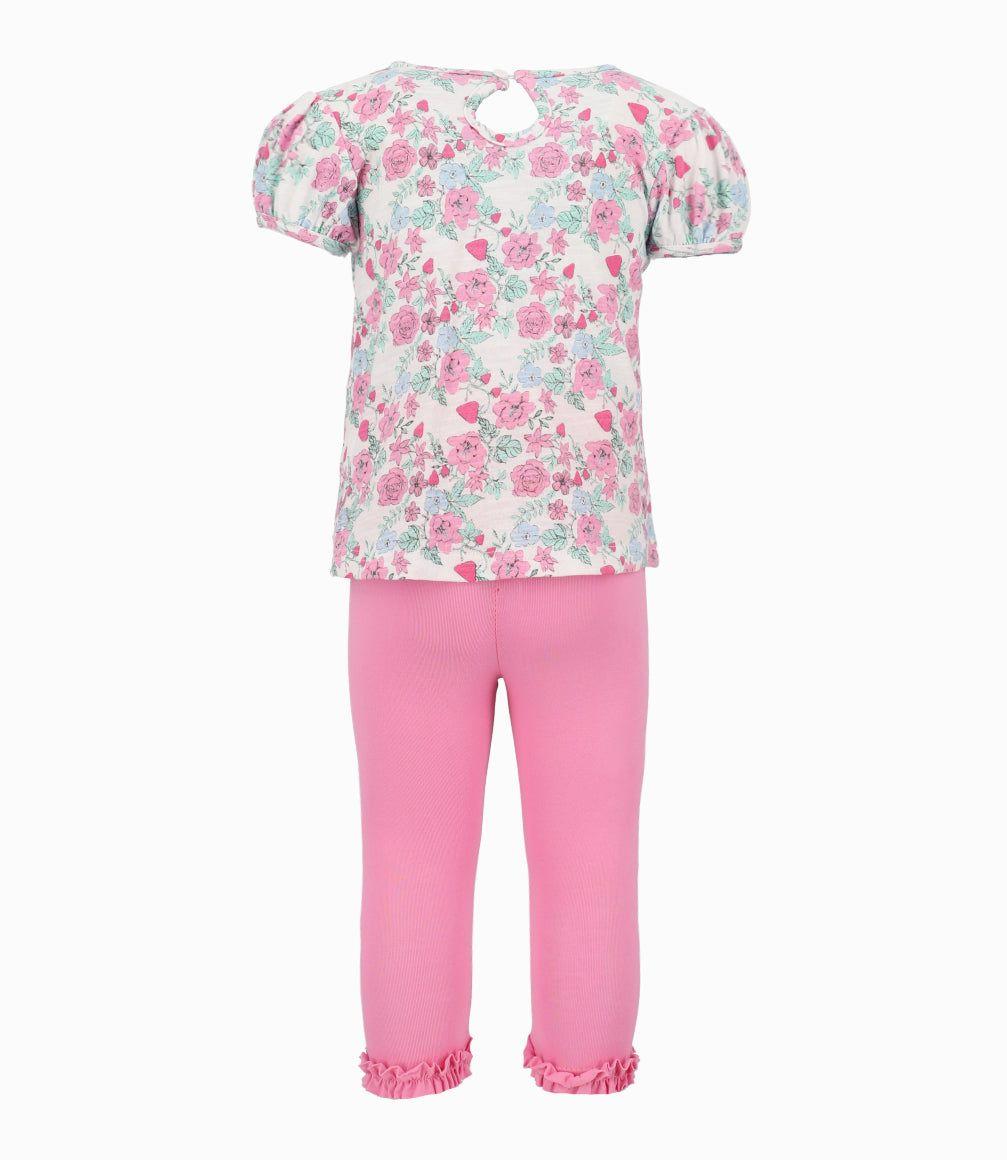 Conjunto Bebé Niña Básico Rosado-6