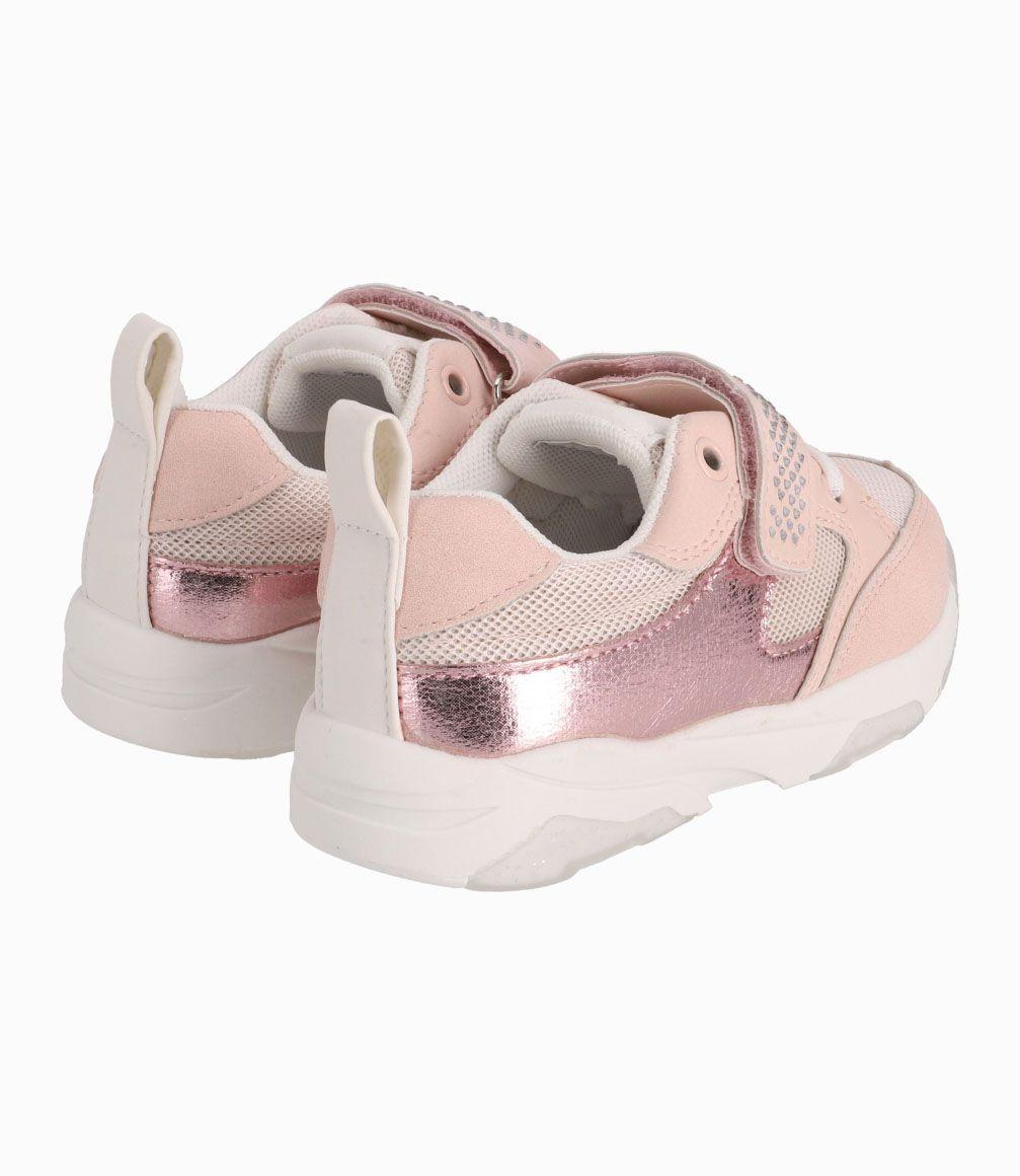 Zapatilla Con Suela Antideslizante Bebé Niña Palo Rosa Limonada-2