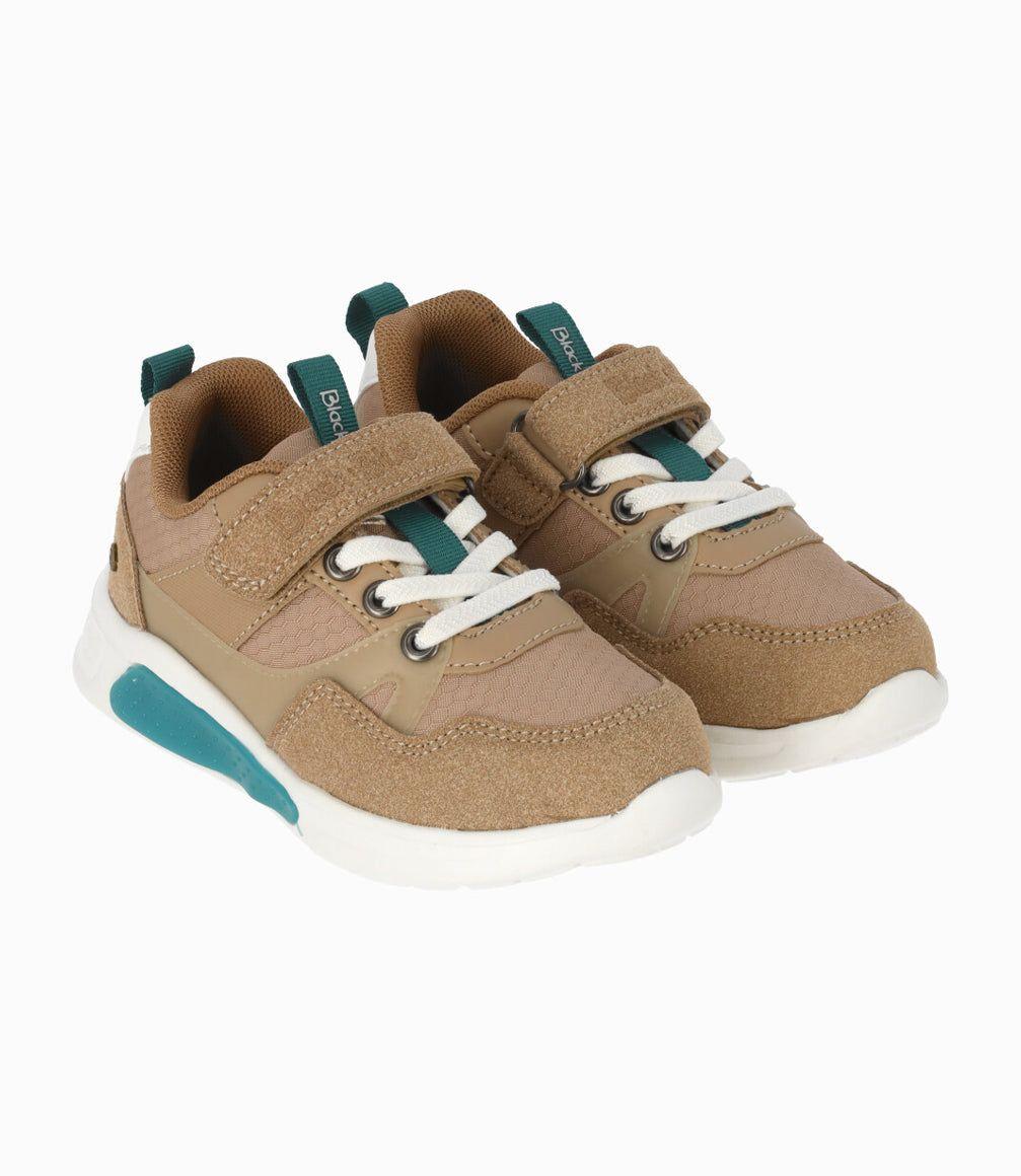 Zapatilla niño con luces beige Black and Blue-0