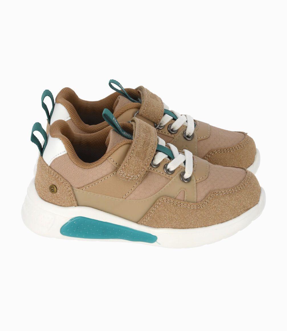 Zapatilla niño con luces beige Black and Blue-1
