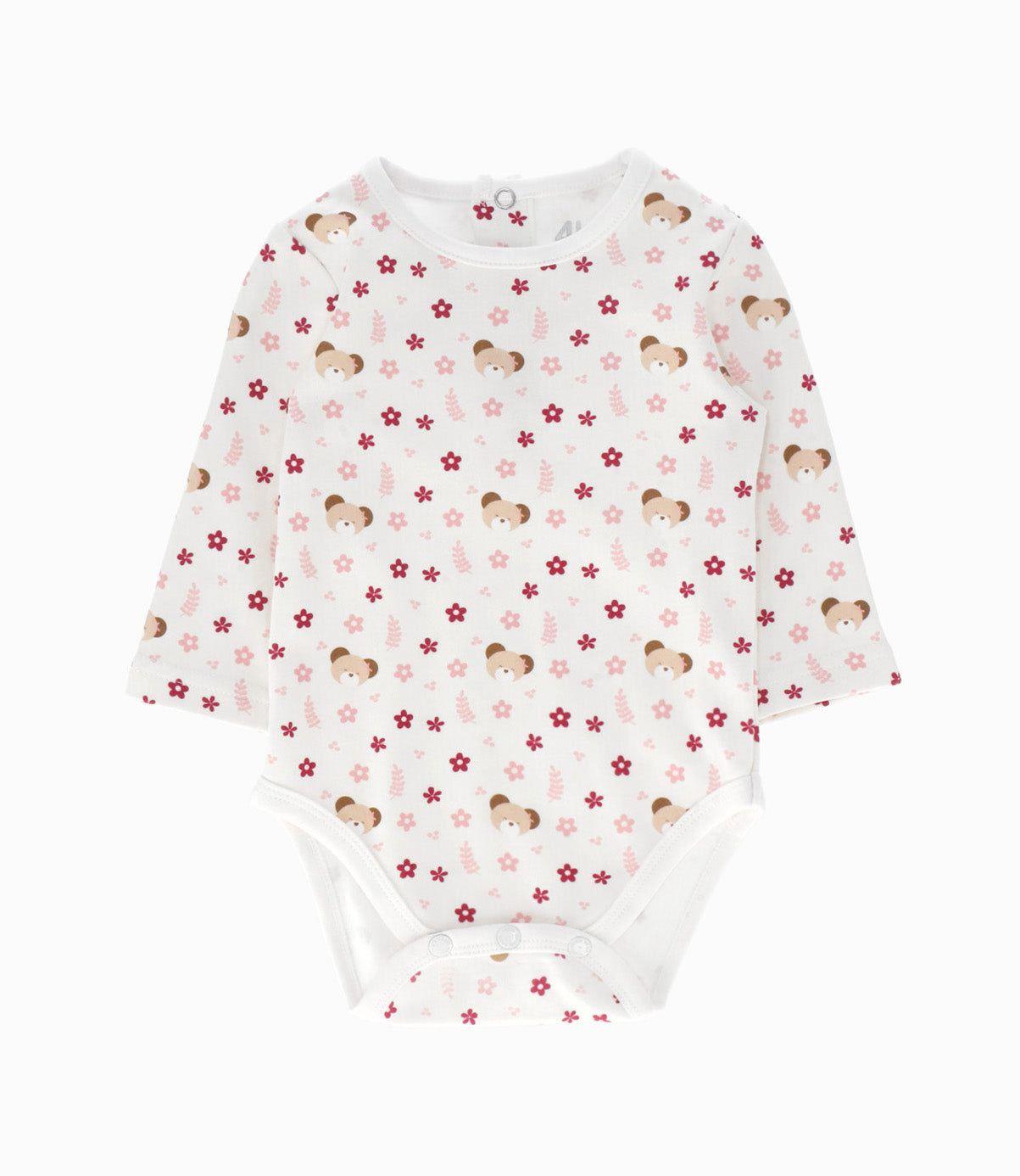 Jardinera recién nacida con body celeste 4 Kids-2