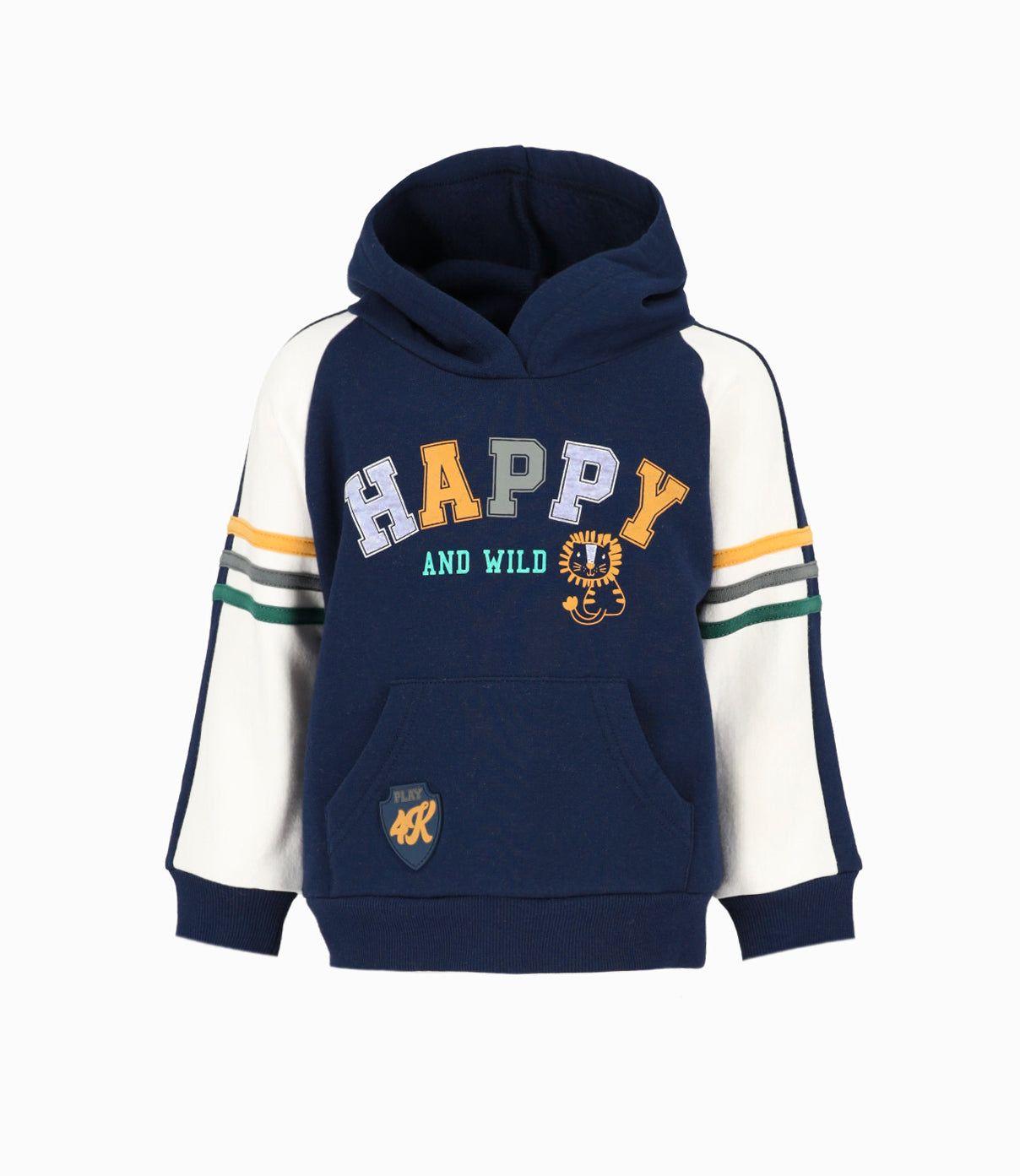 Polerón bebés happy azul 4 Kids-0