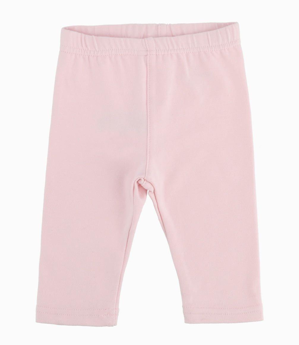 Conjunto Recién Nacida De Vestido Y Calzas Palo Rosa-8