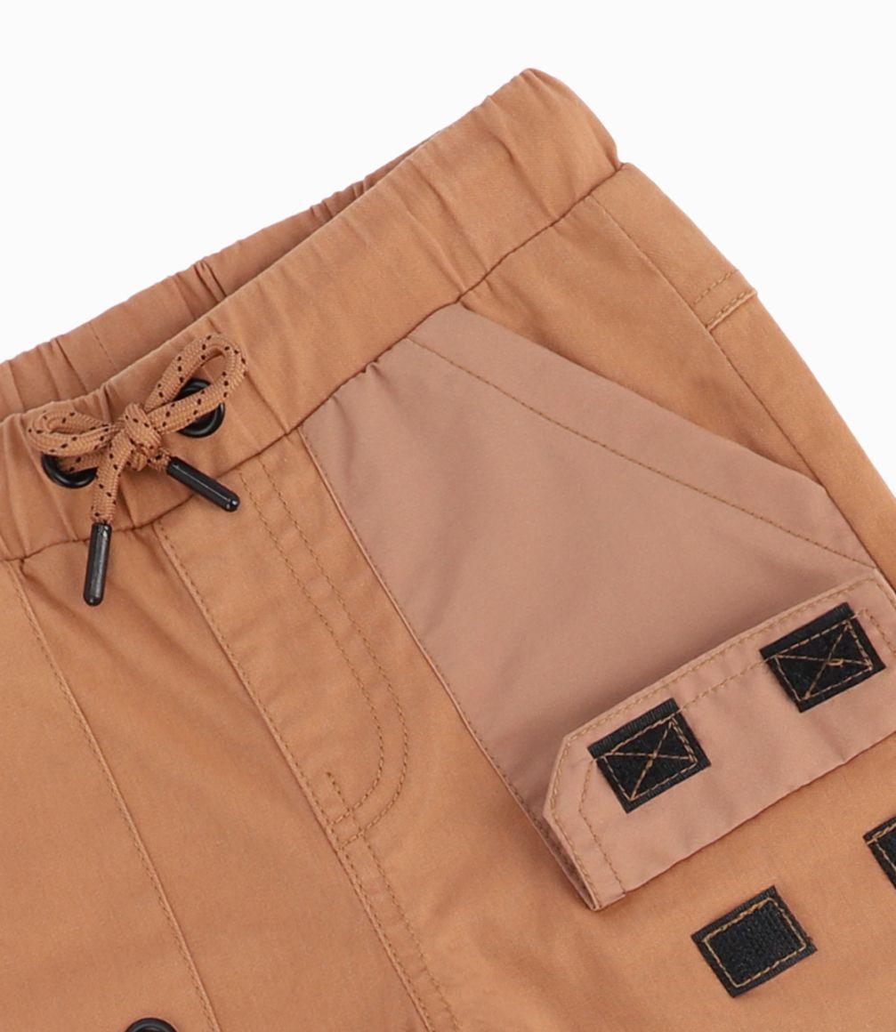 Pantalón Bebé Niño Jogger Black And Blue Camel-2