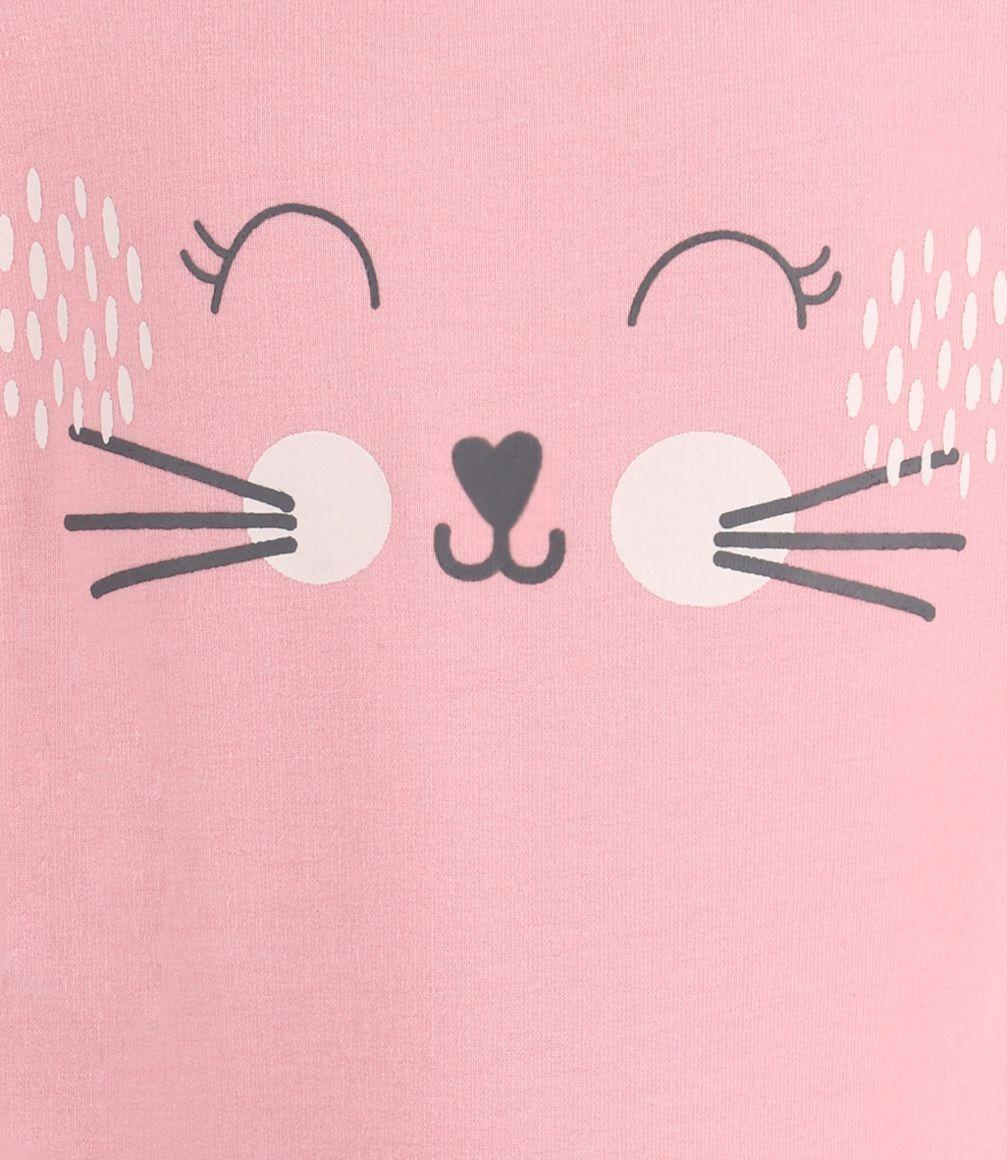 Conjunto Buzo Bebé Niña Con Conejito Rosado-4