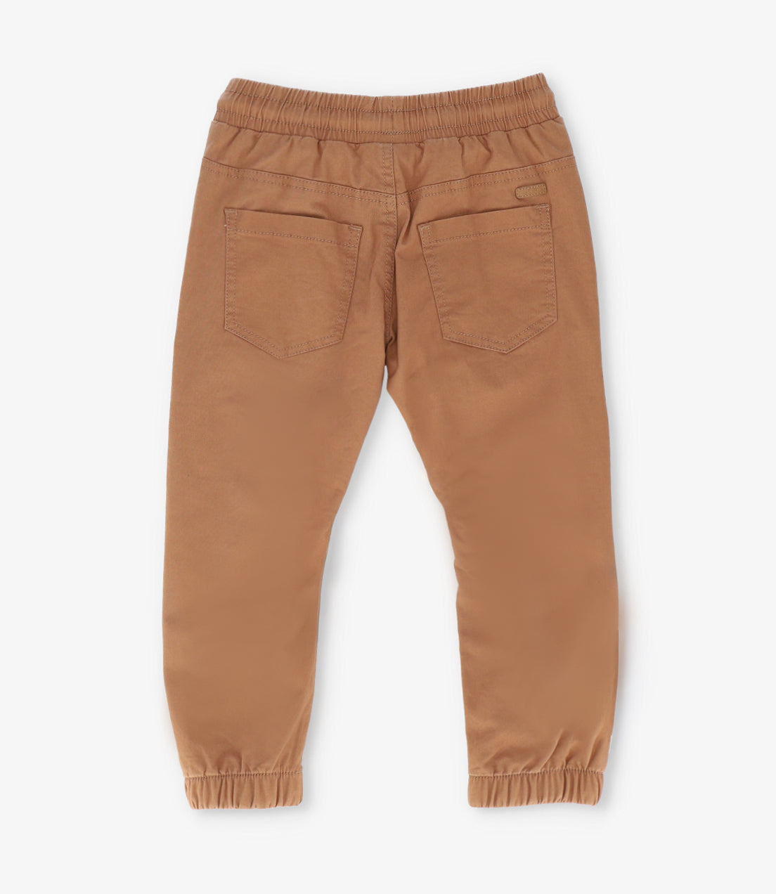 Pantalón niño jogger camel Black and blue-2