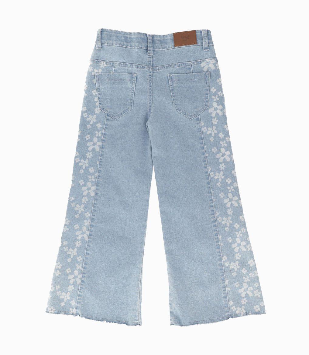 Jeans niña acanalado azul 4 Kids-1
