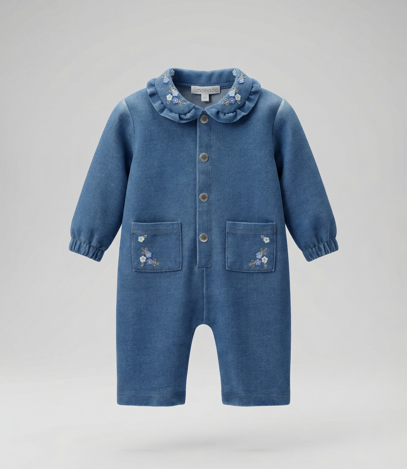 Enterito recién nacida  L13201270309 denim azul Limonada-1