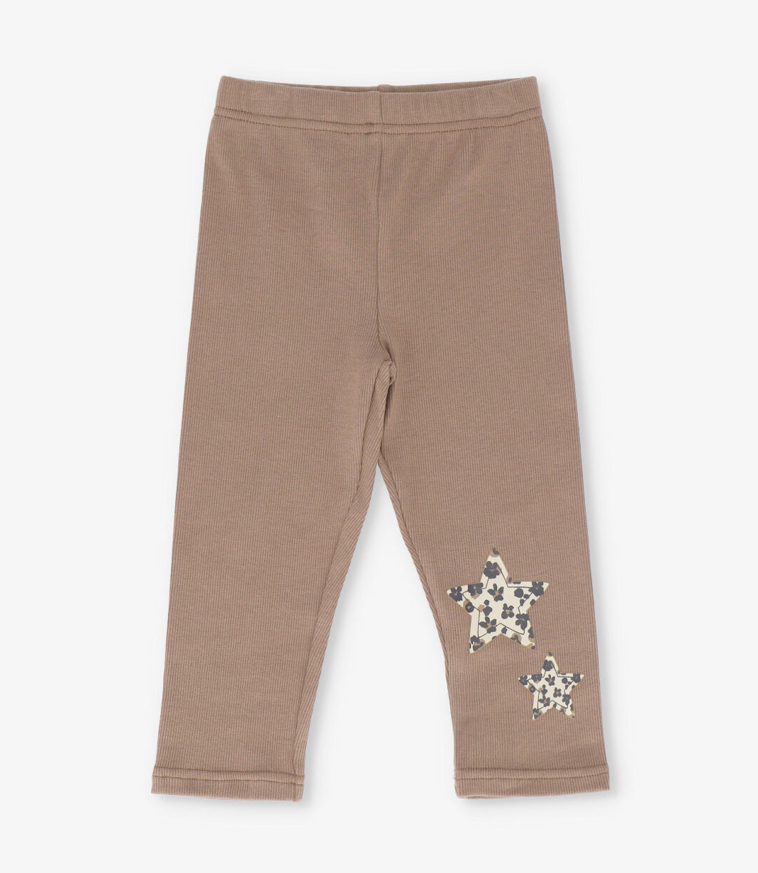 Calza niña con estrella animal print camel Limonada-0