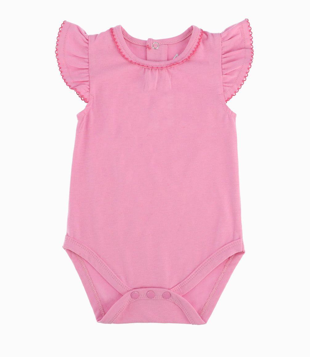 Conjunto Recién Nacida Con Vuelos Celeste-2