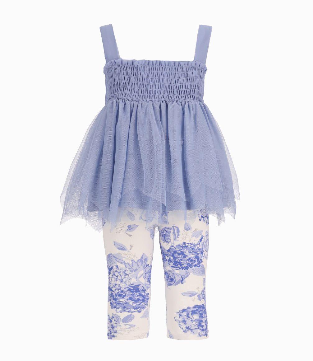 Conjunto Bebé De Vestido Y Calzas-5