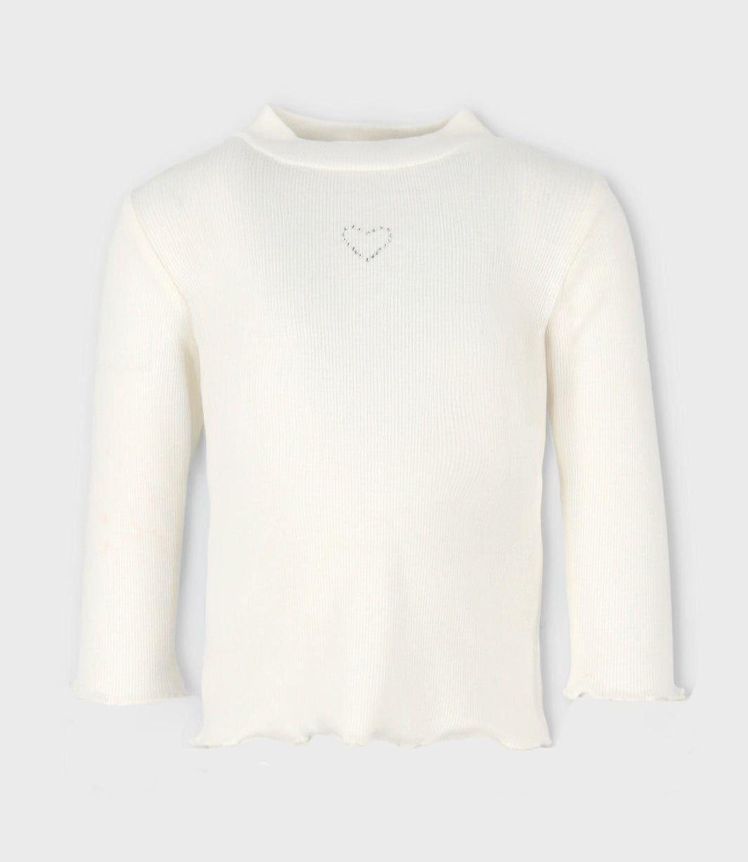 Polera niña beatle blanco Limonada-0