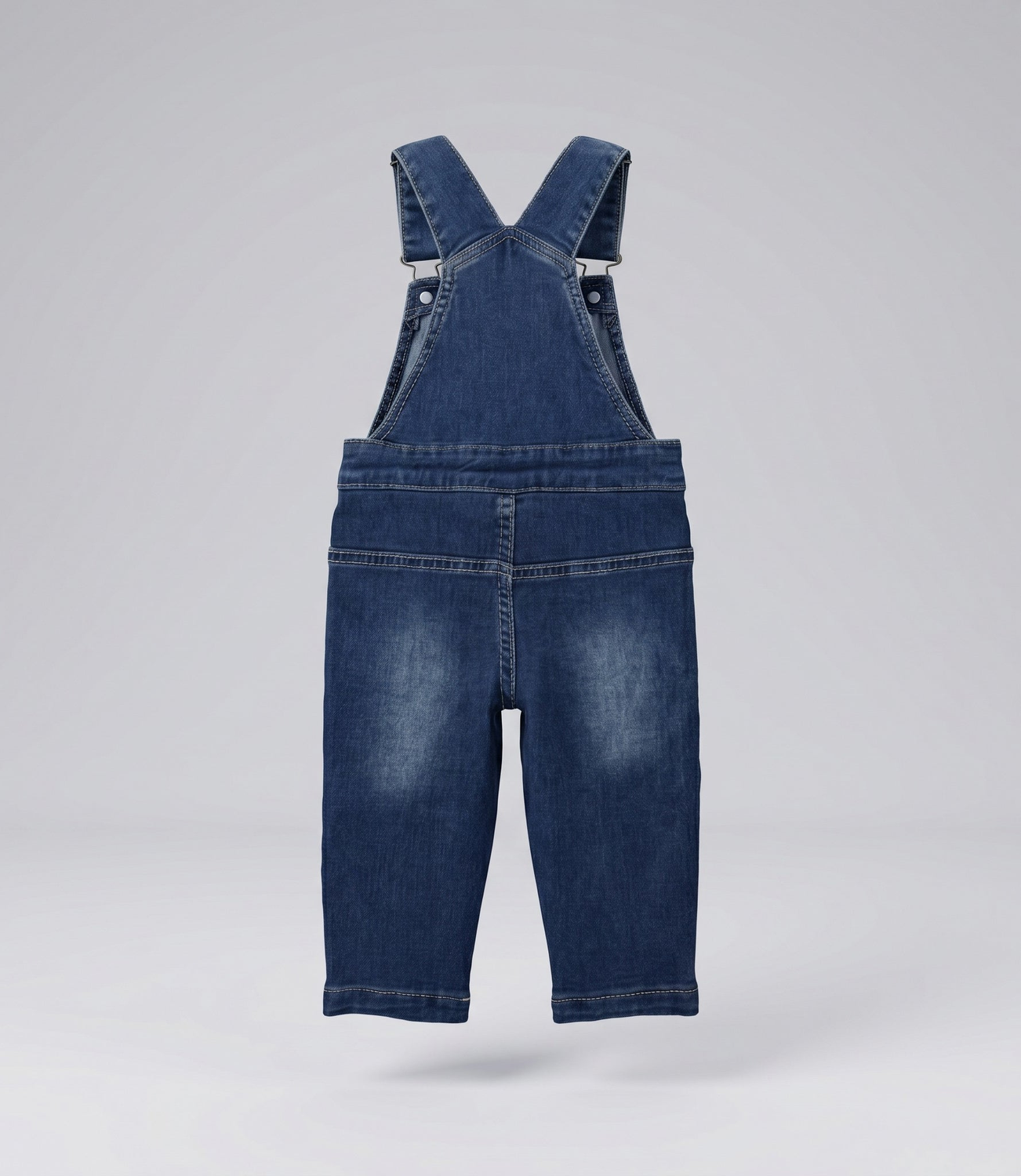 Jardinera bebé  B12181270174 denim celeste Black and blue-1