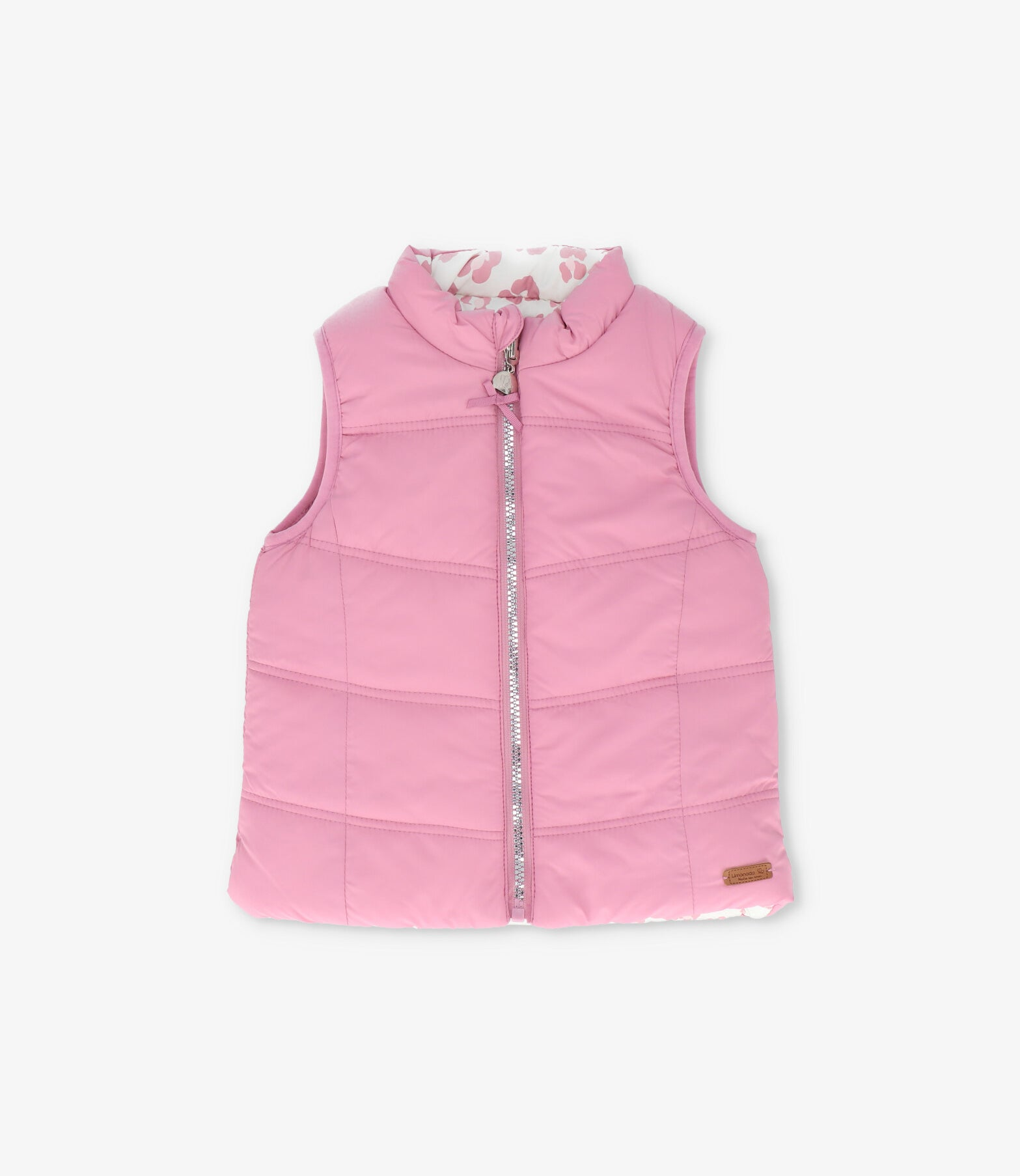 Parka bebé reversible palo rosa Limonada-0