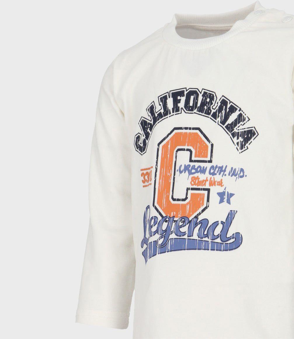 Polera bebés california blanco Black and Blue-2