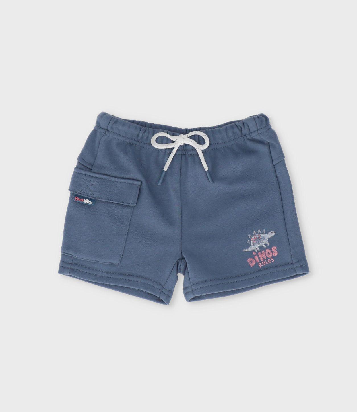 Bermuda bebé cargo azul Black and Blue-0