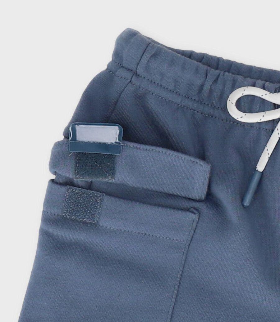 Bermuda bebé cargo azul Black and Blue-2