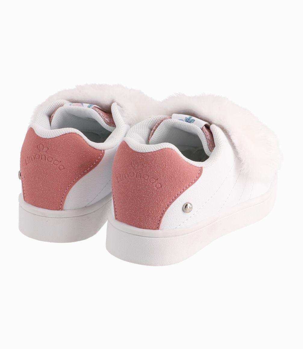 Zapatilla Niña Urbana Limonada Blanco-2