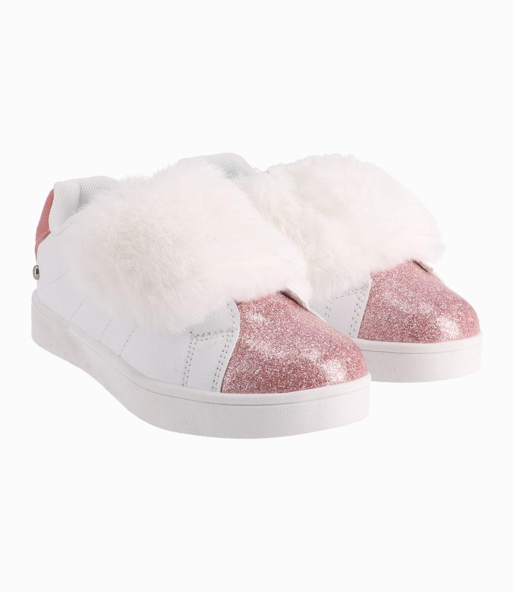 Zapatilla Niña Urbana Limonada Blanco-0