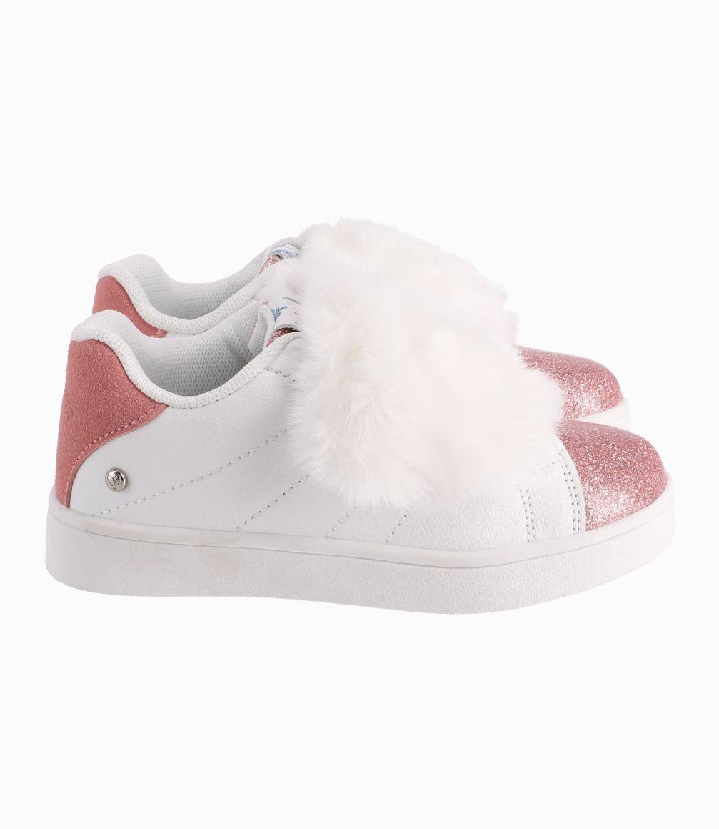 Zapatilla Niña Urbana Limonada Blanco-1