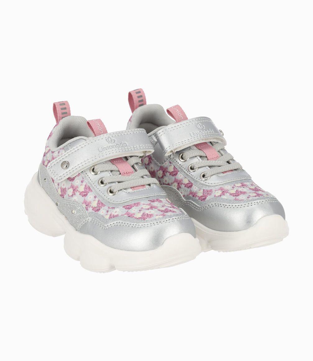 Zapatilla niña con luces blanco Limonada-0