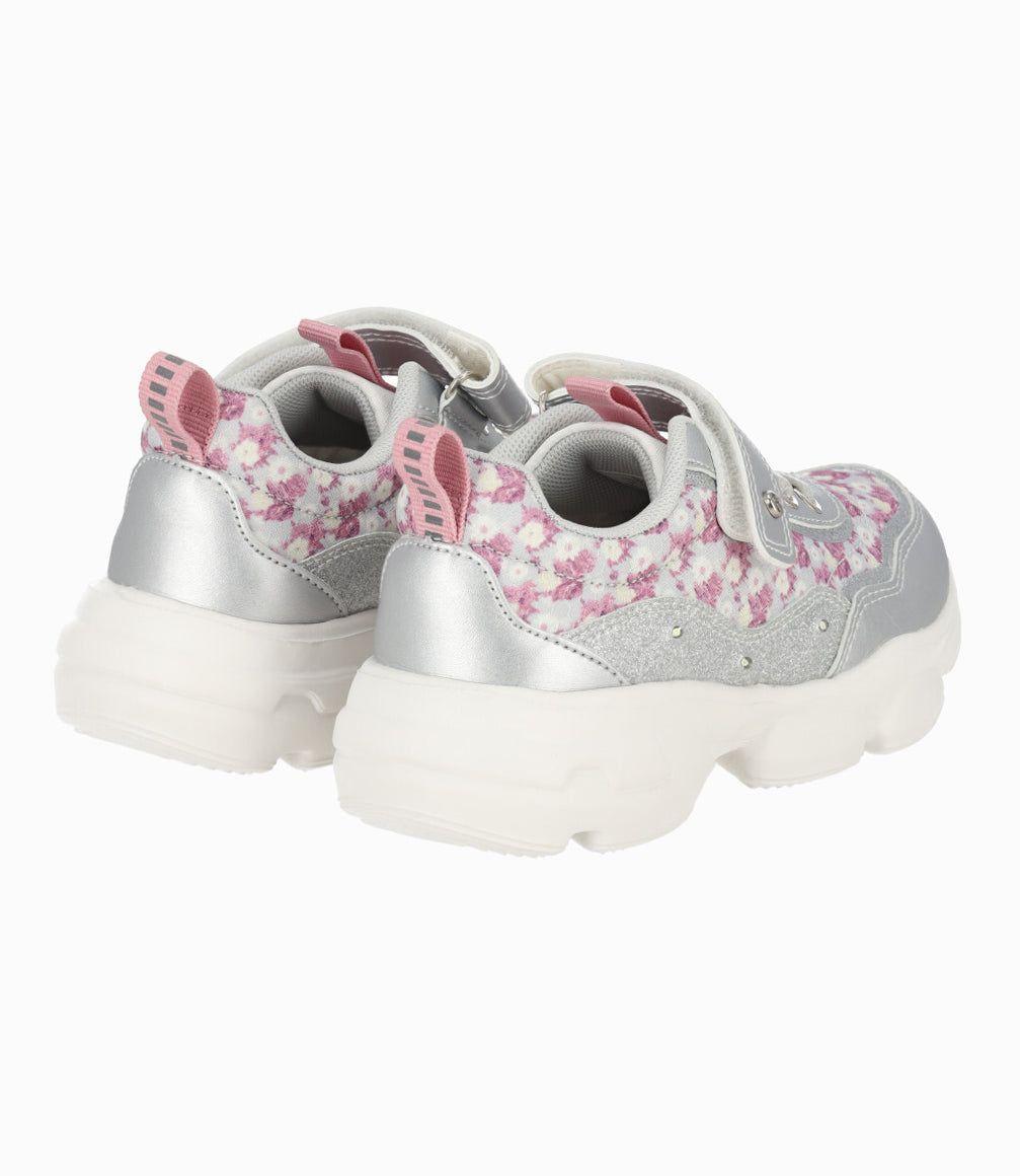 Zapatilla niña con luces blanco Limonada-3