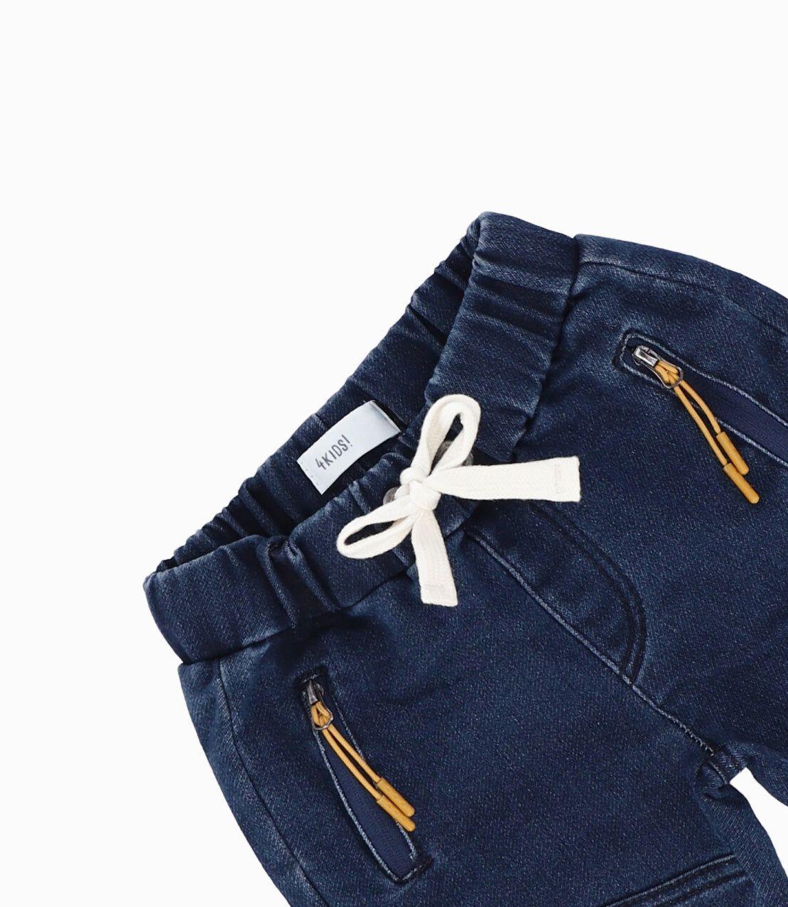 Jeans bebé jogger azul 4 Kids-2