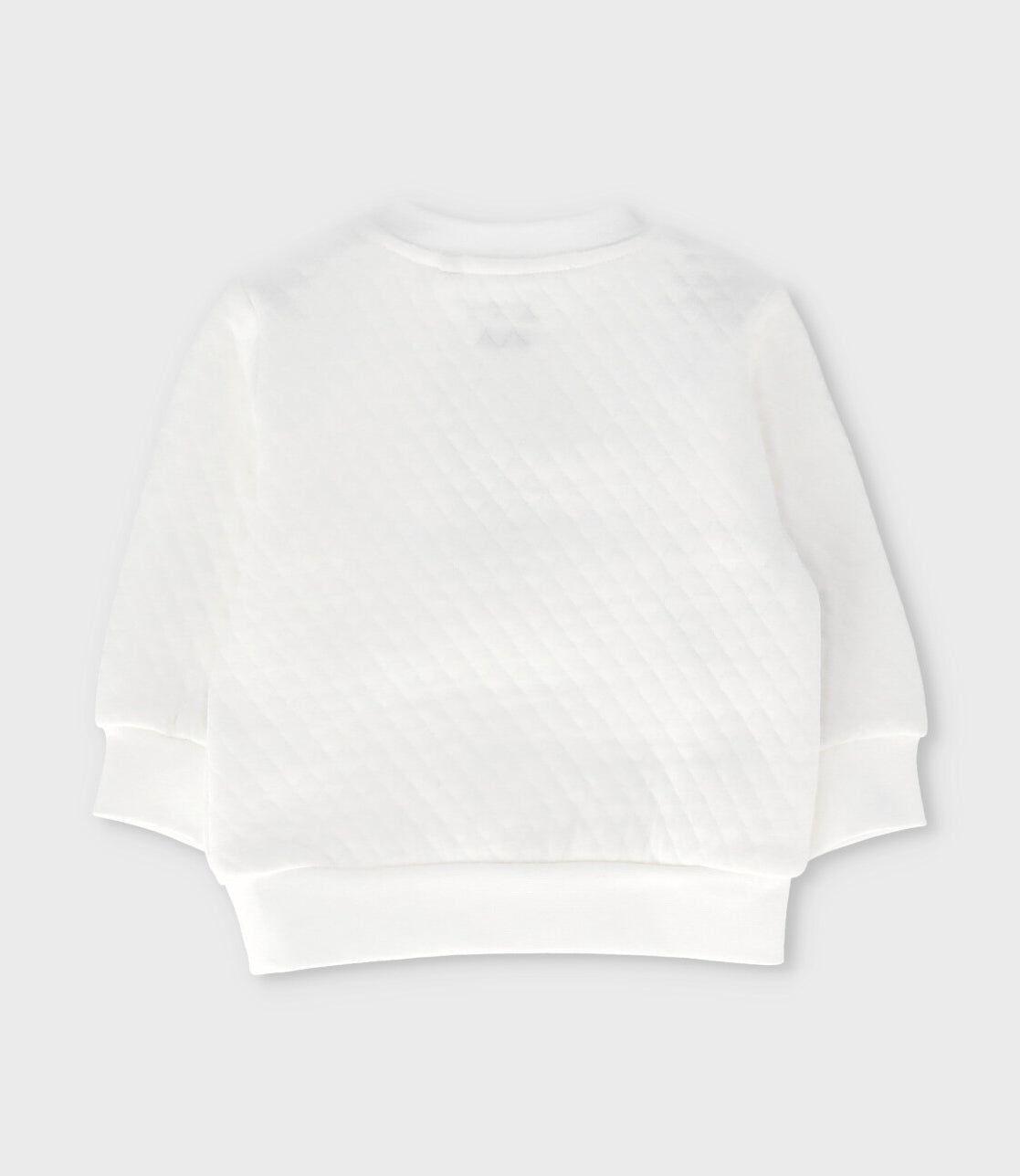 Buzo recién nacido con osito blanco 4 Kids-2