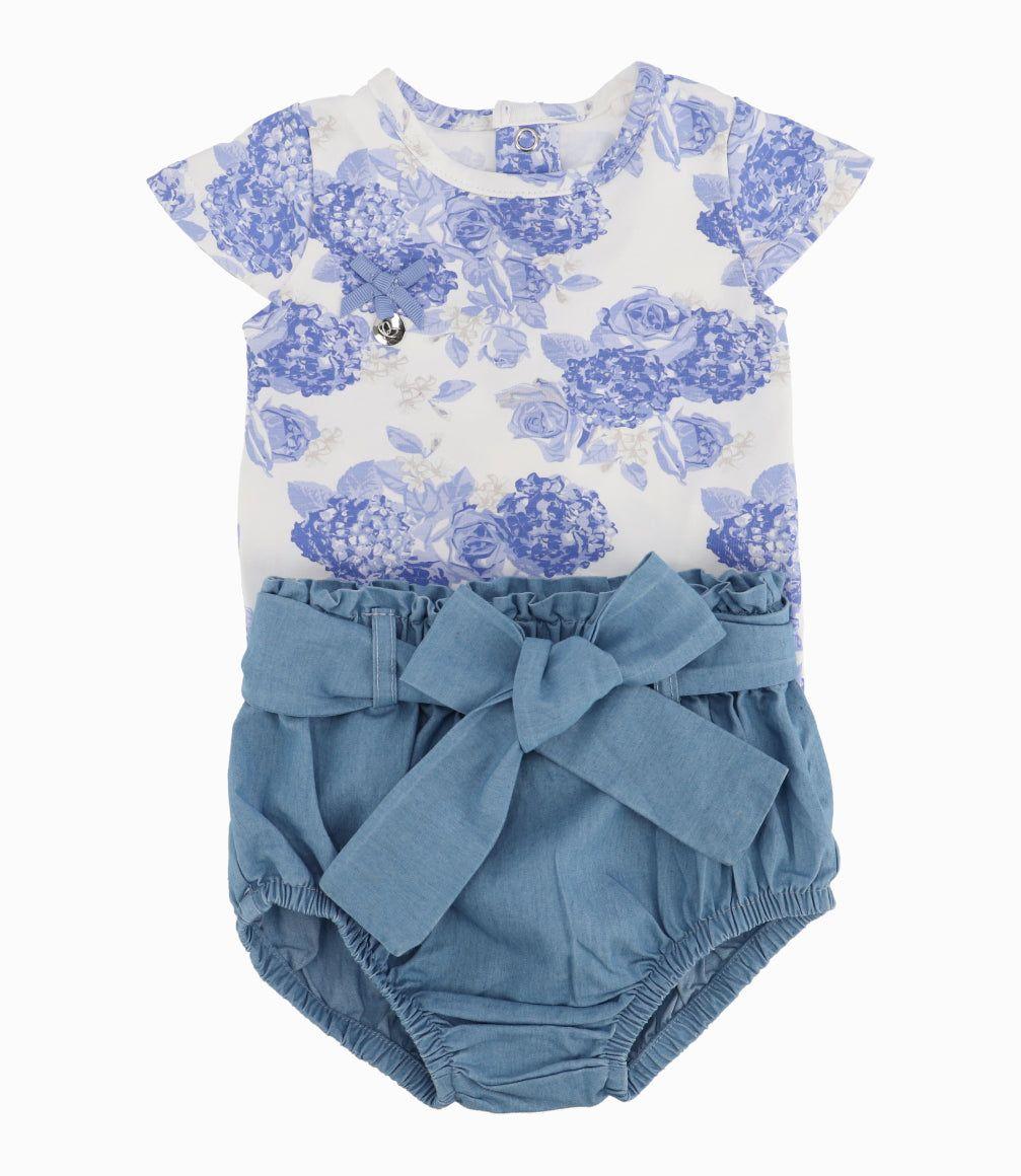 Conjunto Recién Nacida Con Body Y Calzón-1