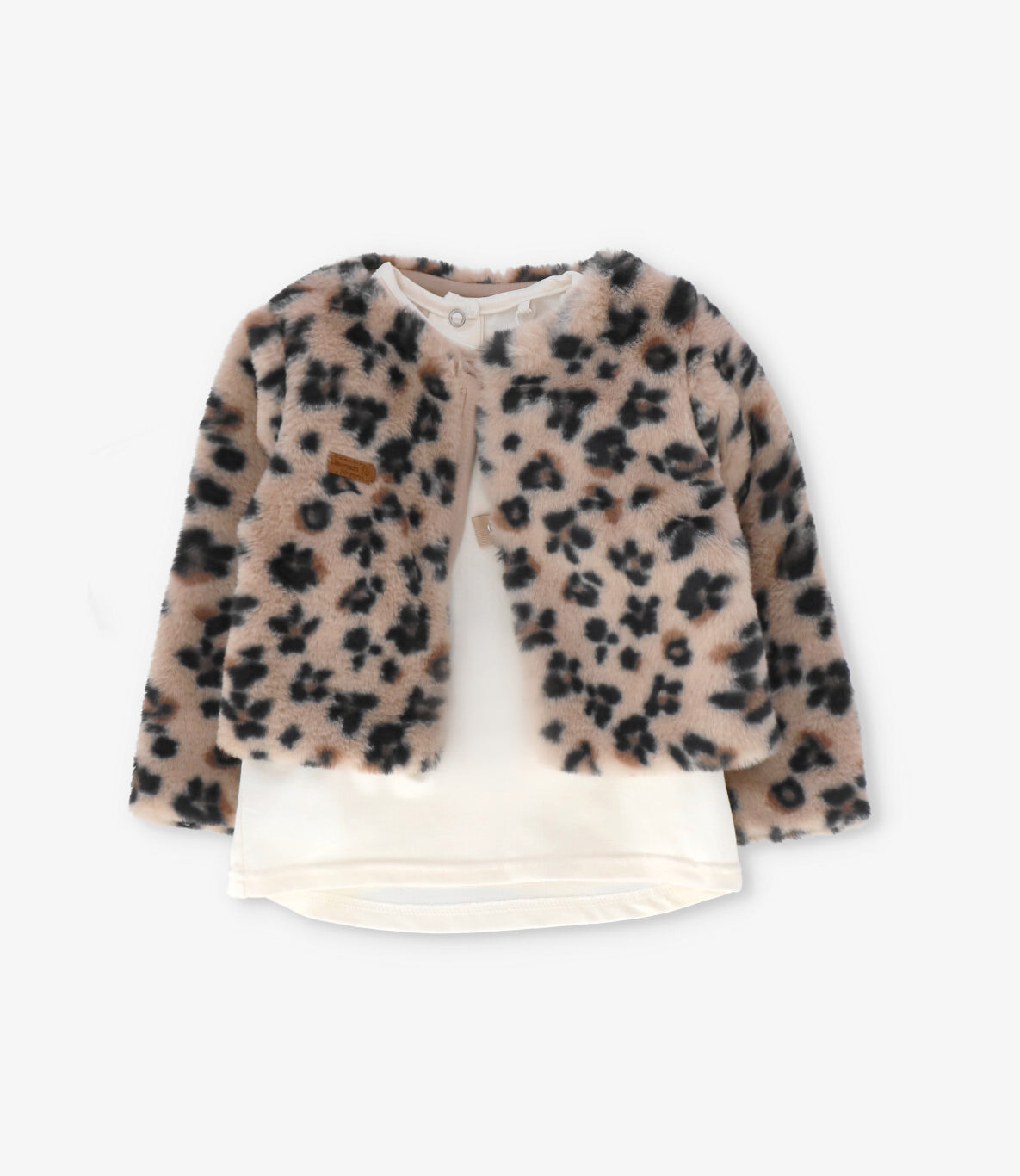 Conjunto bebé 3 piezas beige Limonada-3