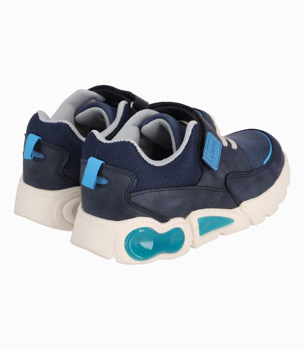 Zapatilla Con Luces Azules Niño Azul Marino 4 Kids-2