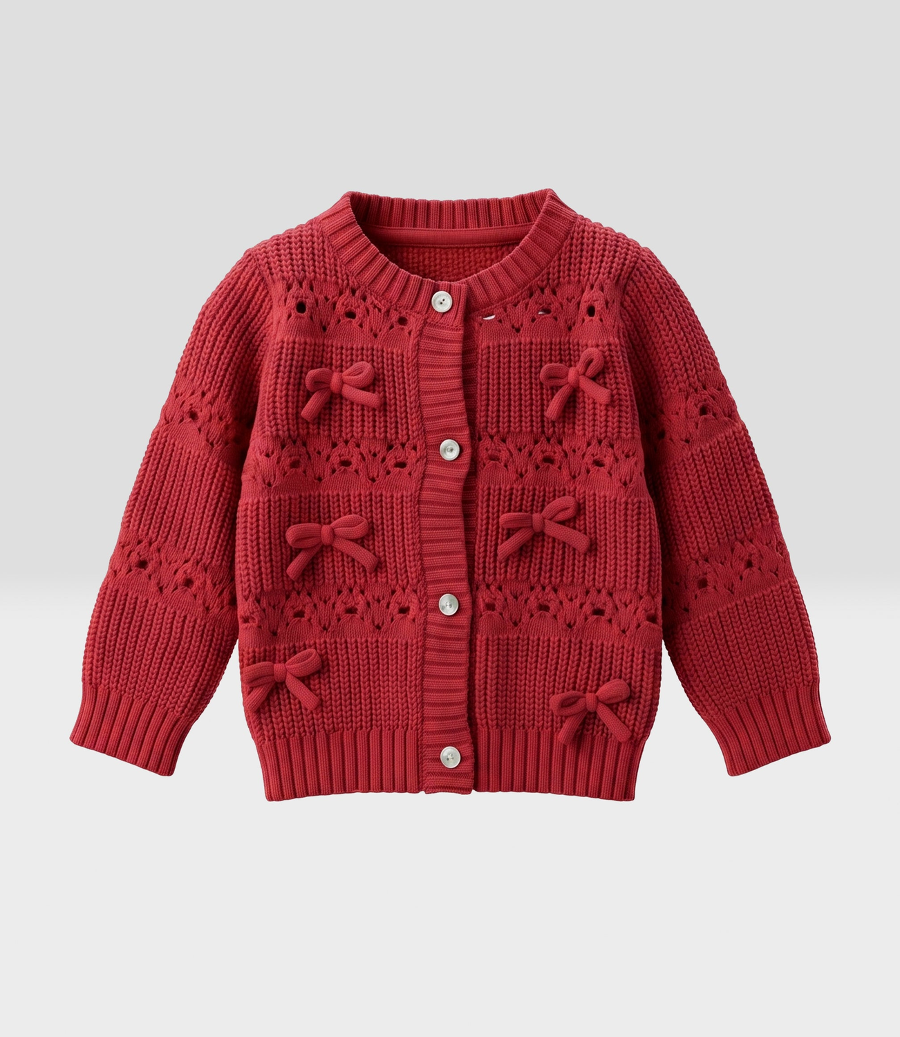 Chaleco bebé cardigan  L12061270288 frambuesa Limonada-2