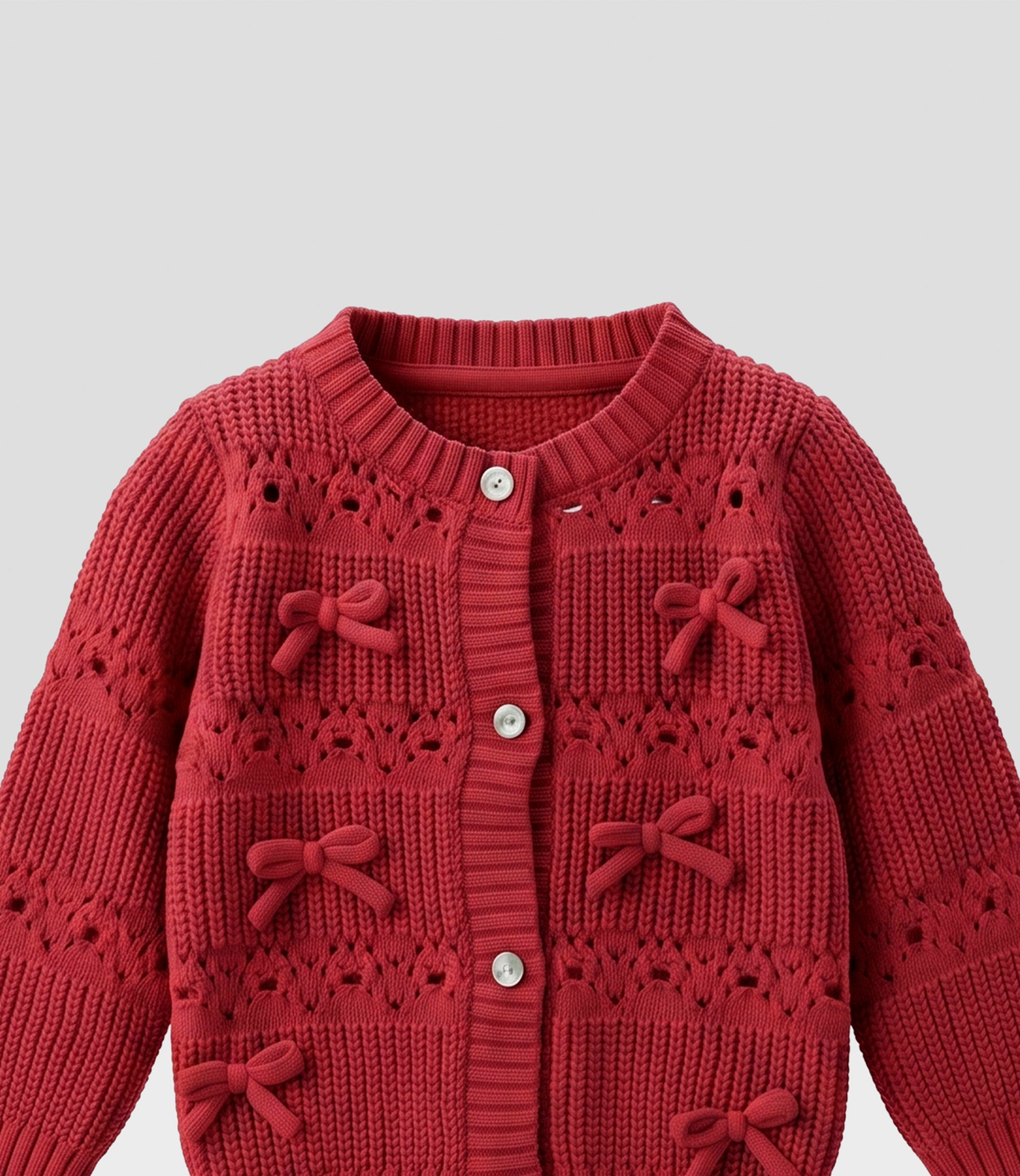 Chaleco bebé cardigan  L12061270288 frambuesa Limonada-4