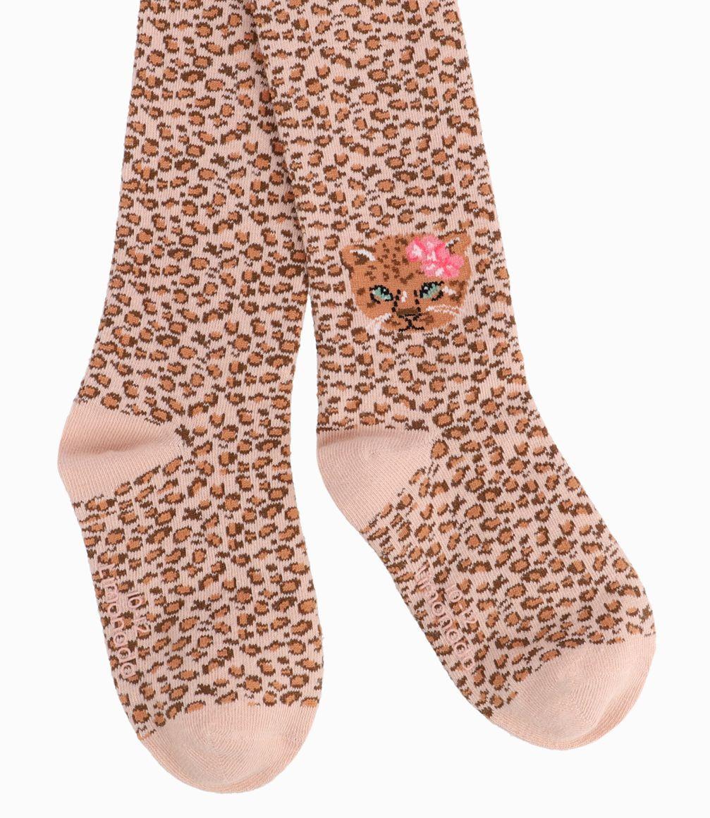 Panty Niña Animal Print Limonada Beige-1