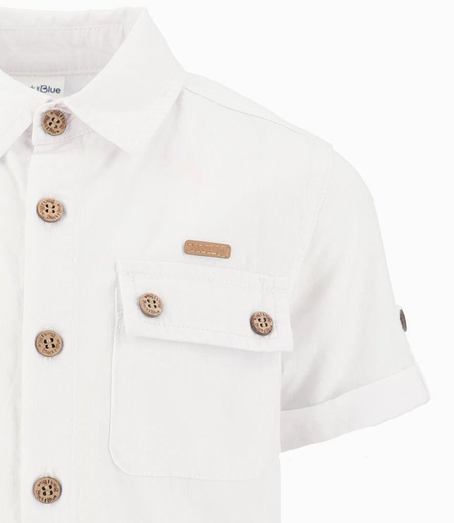 Camisa Niño Básica Blanco-7