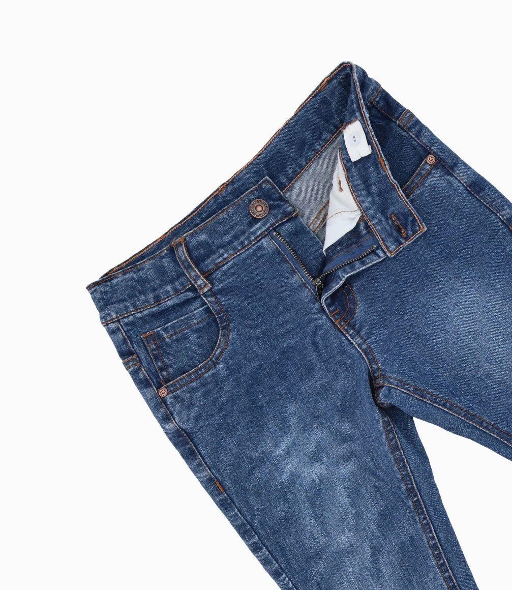 Jeans niño pitillos denim celeste Black and Blue-2